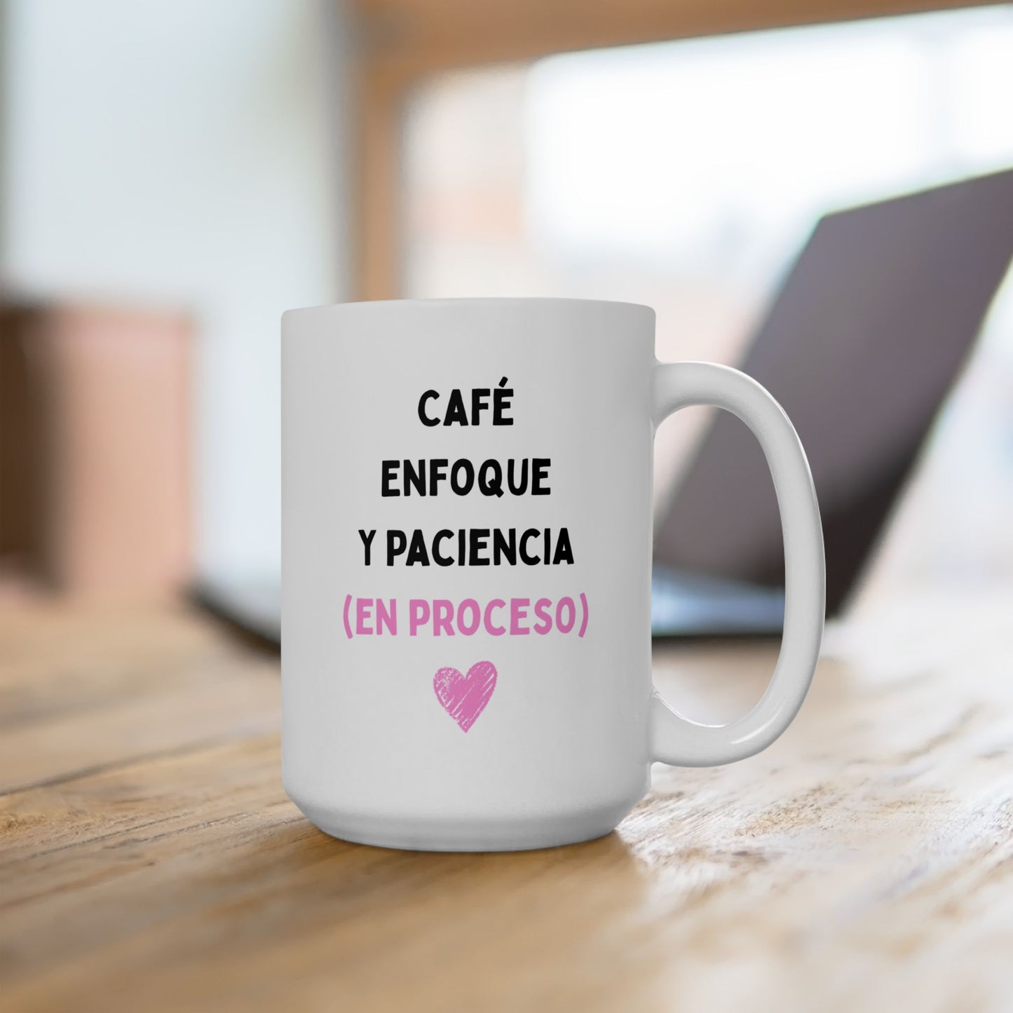 Ceramic Mug — Bilingual Humorous Spanish-English Quote Coffee Cup (11oz, 15oz)