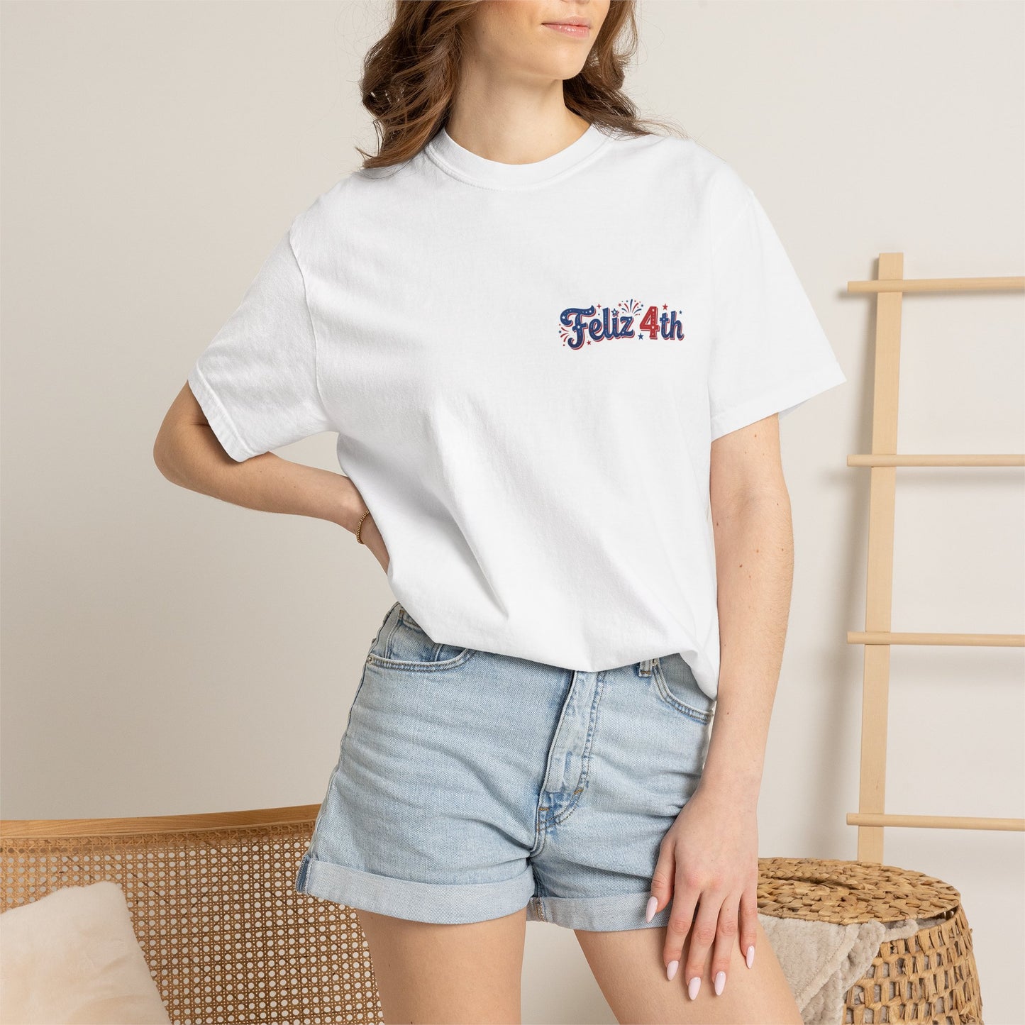 Feliz 4th… Now Pass the Carne Asada — Latina 4th of July Graphic T-shirt
