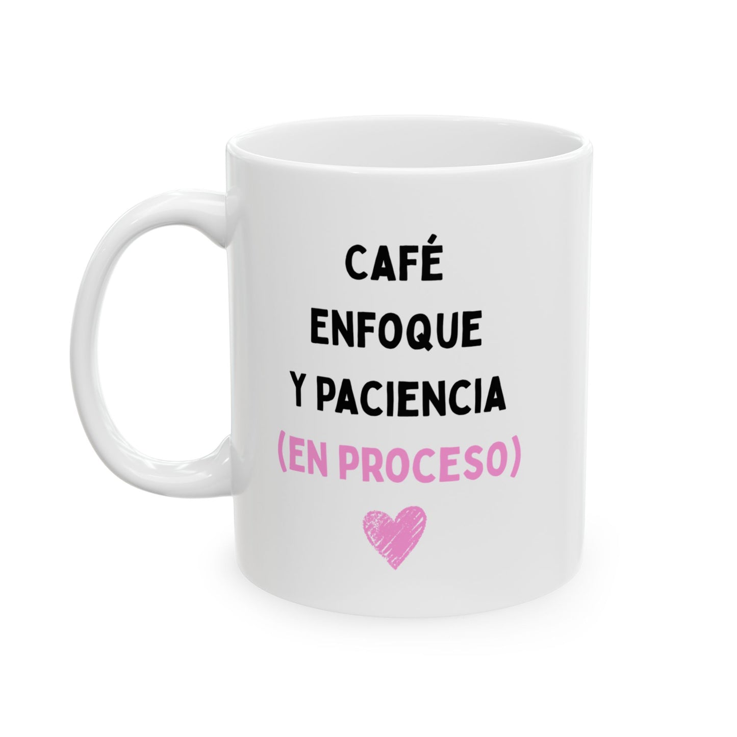 Ceramic Mug — Bilingual Humorous Spanish-English Quote Coffee Cup (11oz, 15oz)