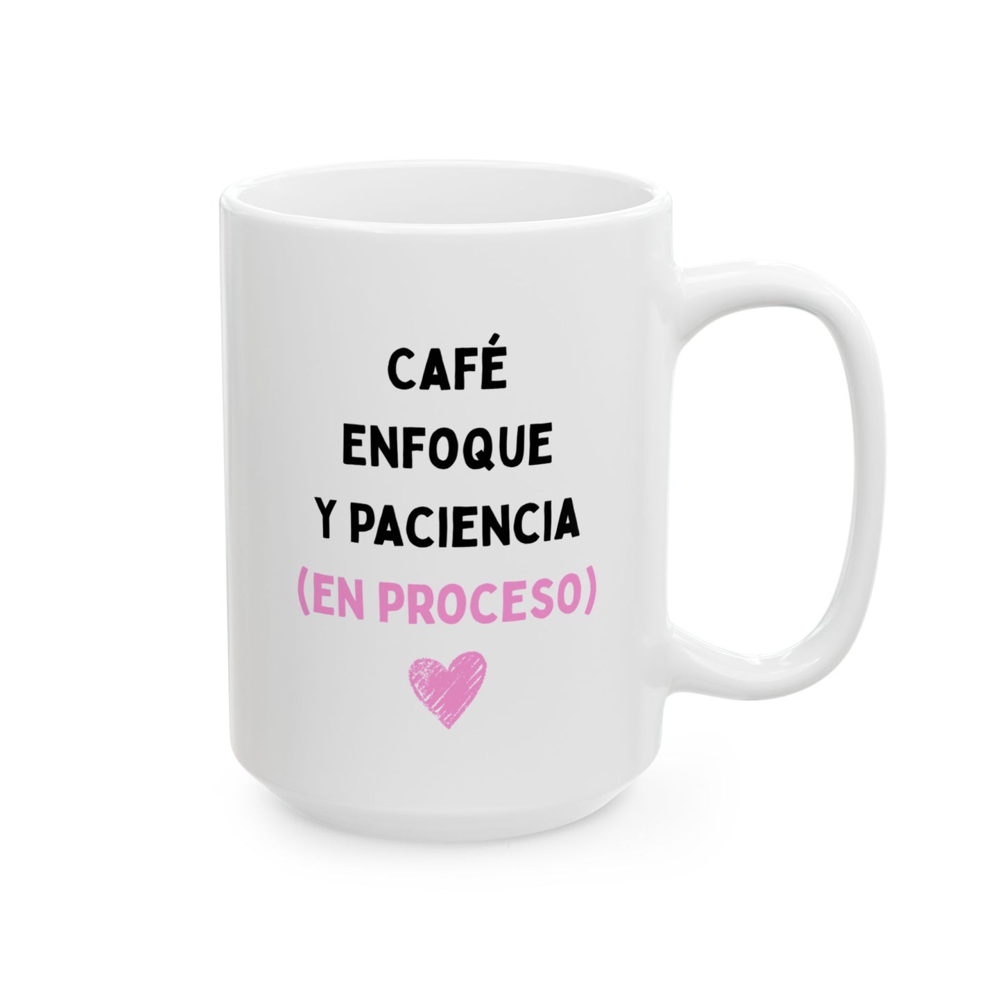 Ceramic Mug — Bilingual Humorous Spanish-English Quote Coffee Cup (11oz, 15oz)