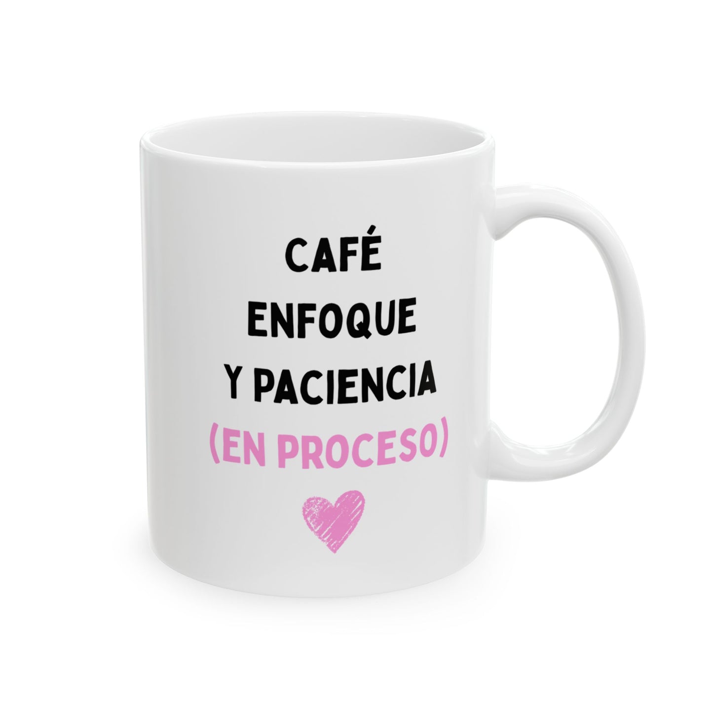 Ceramic Mug — Bilingual Humorous Spanish-English Quote Coffee Cup (11oz, 15oz)